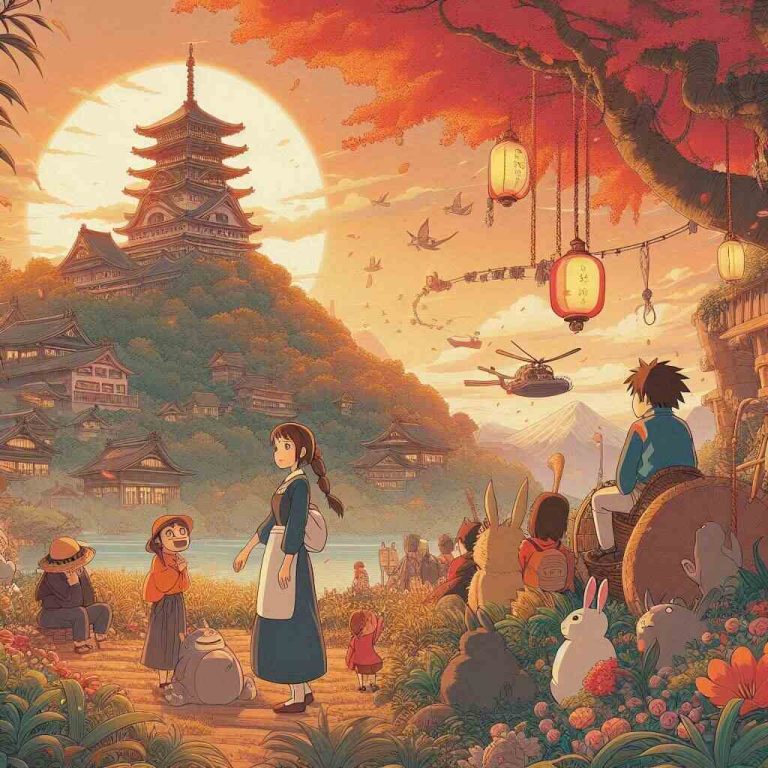 Studio Ghibli Wallpaper: A Visual Feast for Fans