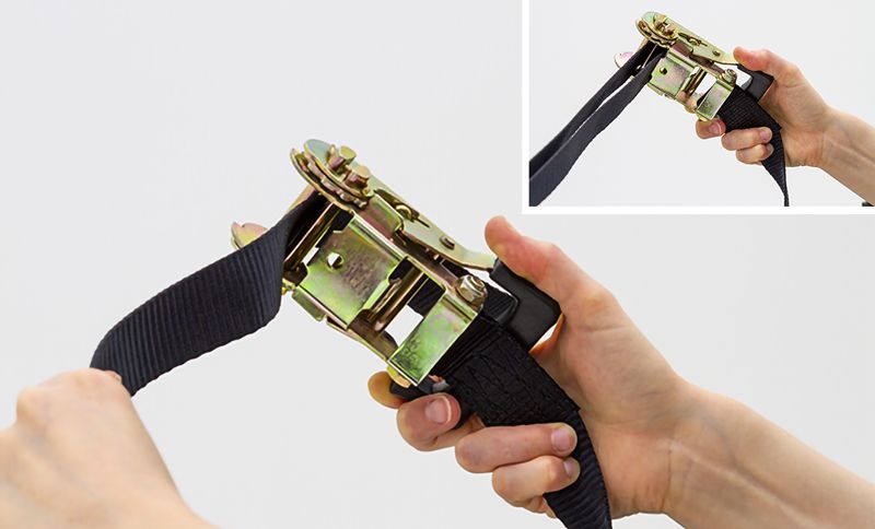 How to Thread a Ratchet Strap